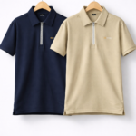 প্রিমিয়াম হাফ জিপ পোলো (২ পিস সেট) – স্মার্ট কম্বো